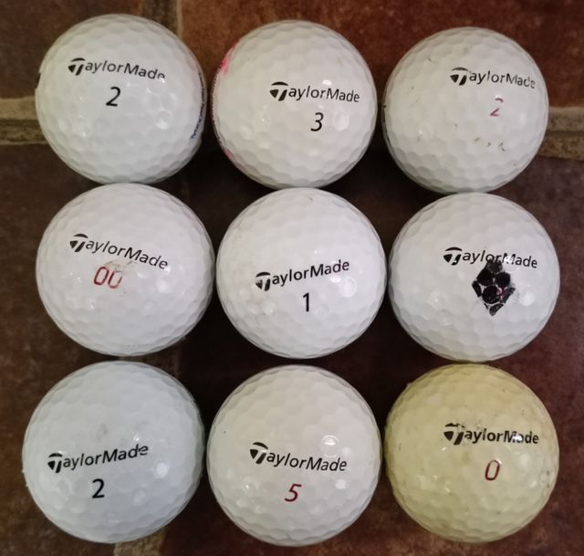 Lote de 100 Pelotas de Golf Recuperadas