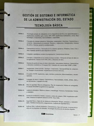 Apuntes CEF de oposiciones de Informática AGE