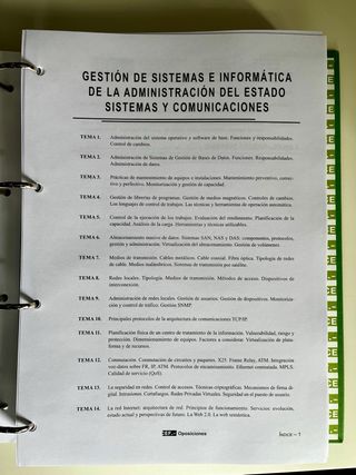 Apuntes CEF de oposiciones de Informática AGE