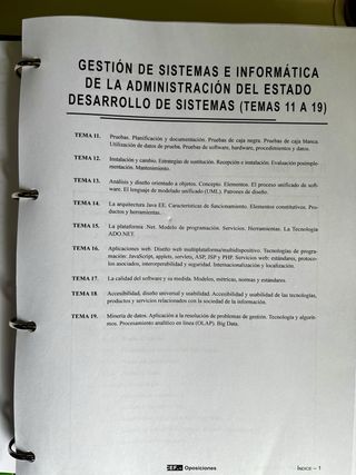 Apuntes CEF de oposiciones de Informática AGE