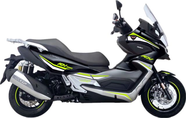 Kit pegatinas motor hispania viro 350 adv