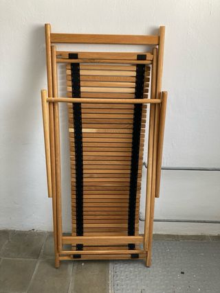 Hamaca de madera de Teca