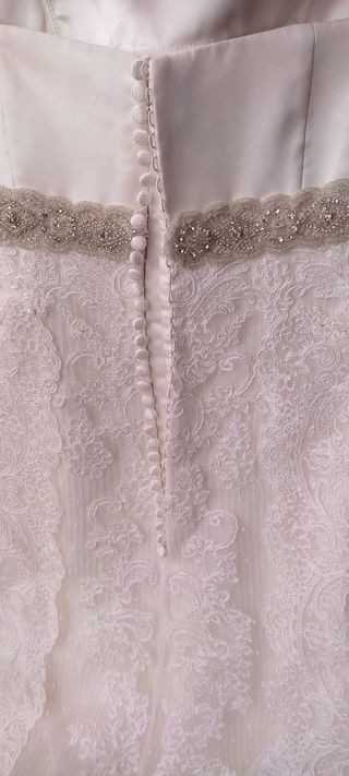 Vestido novia Rosa Clará