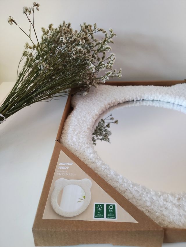 (PERSONALIZADO) Espejo "Teddy" personalizado.