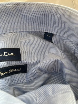 Camisa azul Massimo Dutti