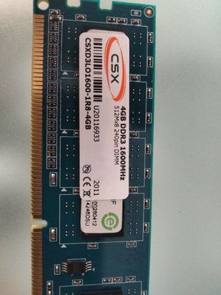 Memoría RAM