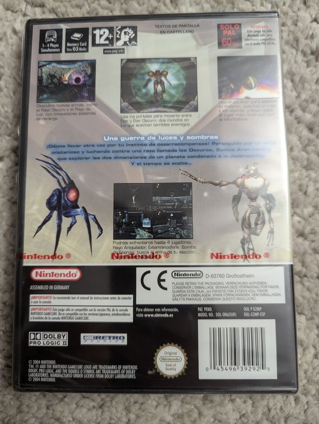 Metroid 2 echoes. Gamecube