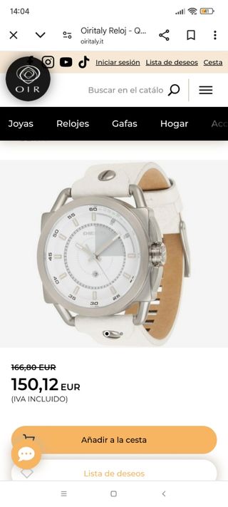 Reloj Diesel A ESTRENAR 
