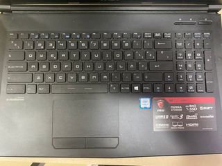 Portatil gaming MSI 960RTX I7 8GB