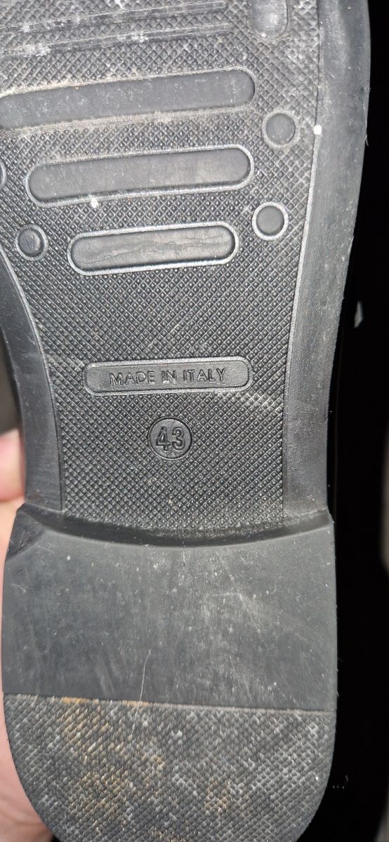 Mocassino in pelle nera 