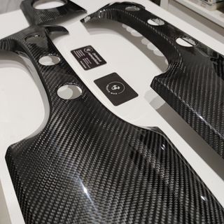 Abarth Salpicadero Fibra de Carbono Cover 2016+