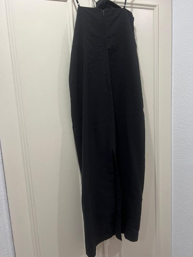 Vestido negro de zara