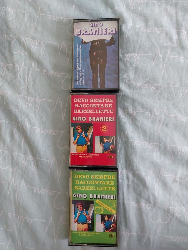 Audiocassette barzellette Gino Bramieri