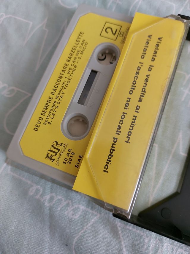 Audiocassette barzellette Gino Bramieri