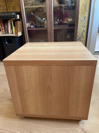 Comodino singolo in rovere