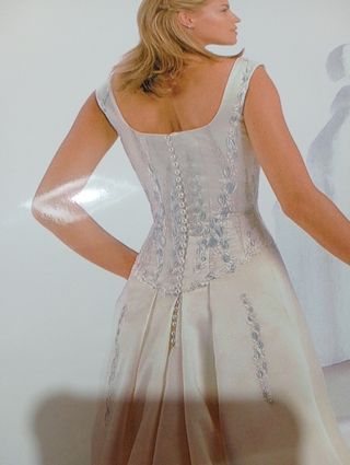 Traje Novia romántico Bordado 