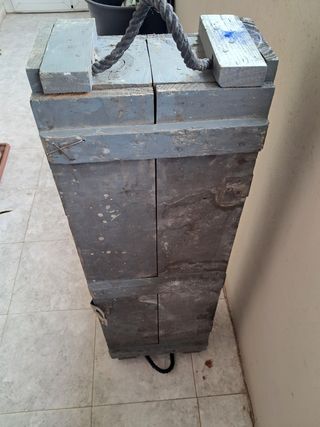Caja madera herramientas