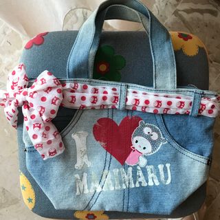 Borsa a mano in denim