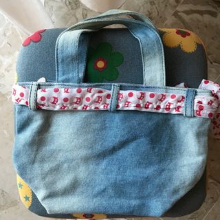 Borsa a mano in denim