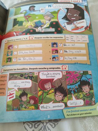 Cuadernillo de Inglés 6° primaria Oxford