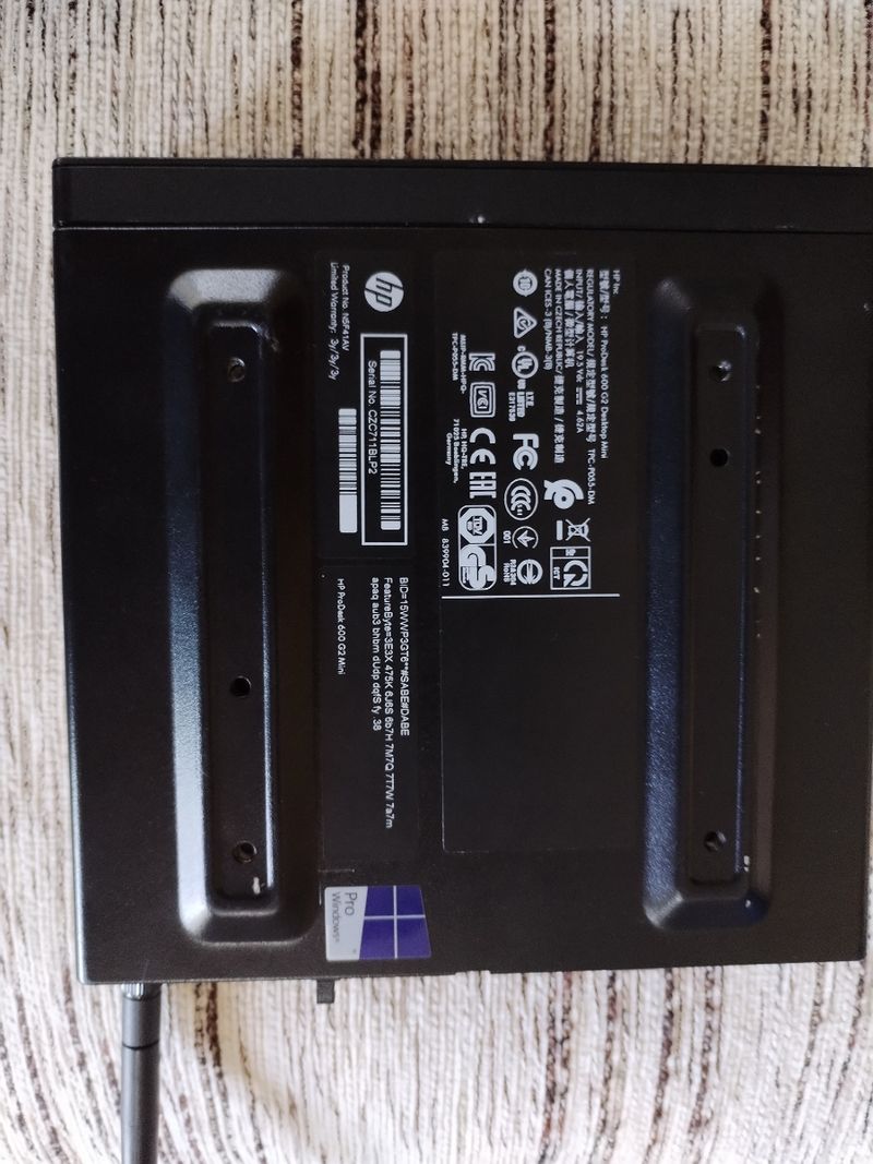 Mini PC HP ProDesk 600 G2 i5 6500T afbeelding 4