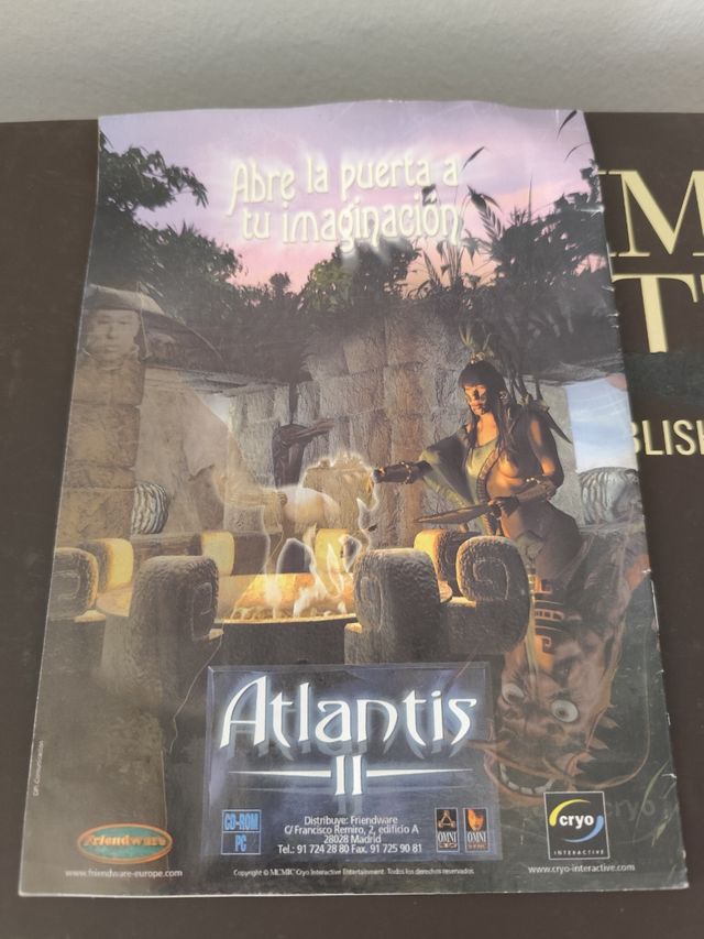 Revista antigua videojuegos