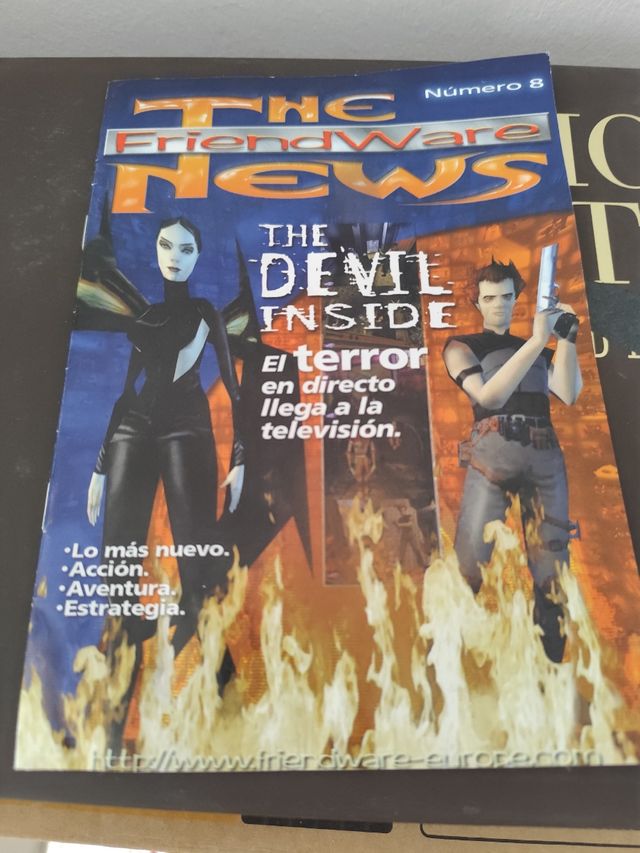 Revista antigua videojuegos