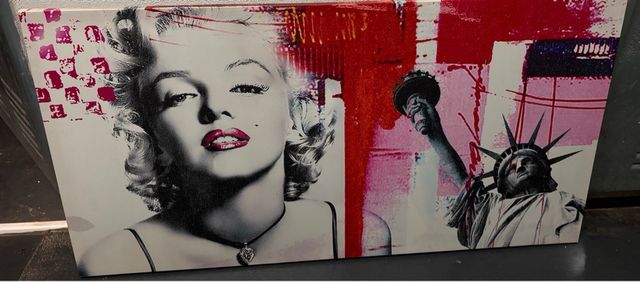 Cuadro Marilyn y NY