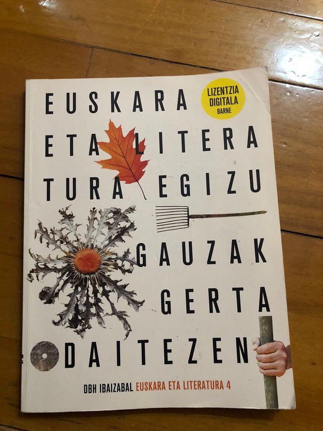 Libro 4 DBH - Euskara eta Literatura