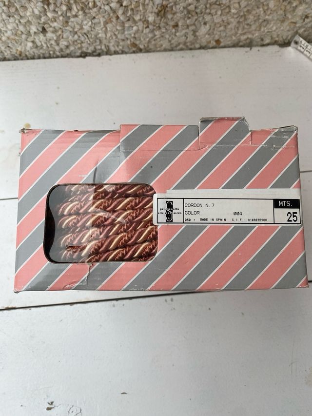 Borlas, Cordones, Pasamaneria cortinas