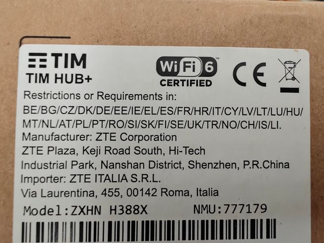 Modem TIM Hub +
