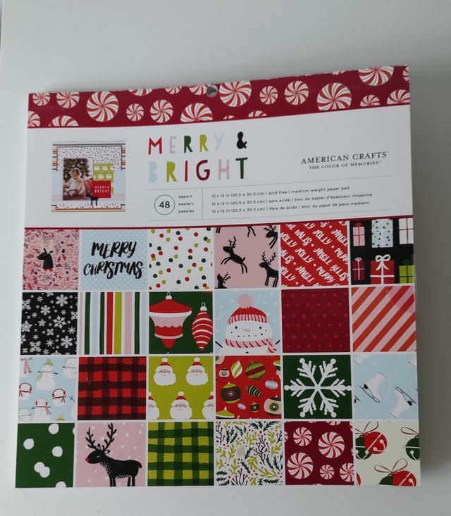 Papeles scrapbooking Navidad