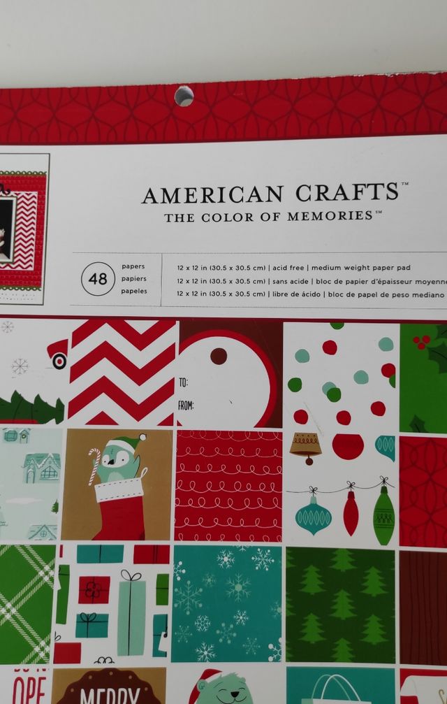 Papeles scrapbooking Navidad