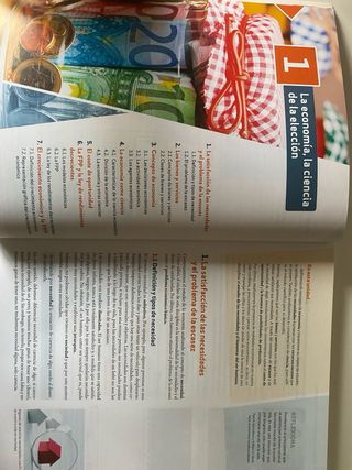 Libro 1 Bachillerato Economía.