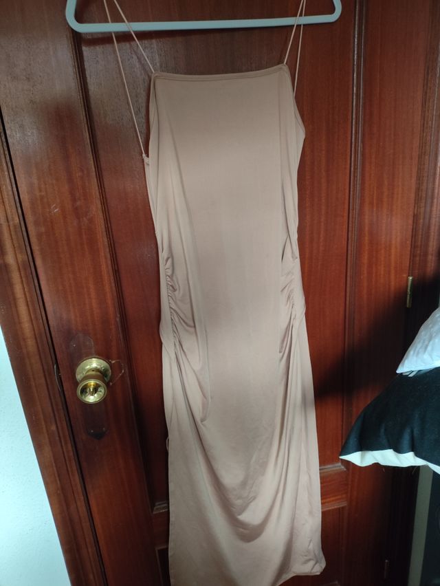 Vestido beige