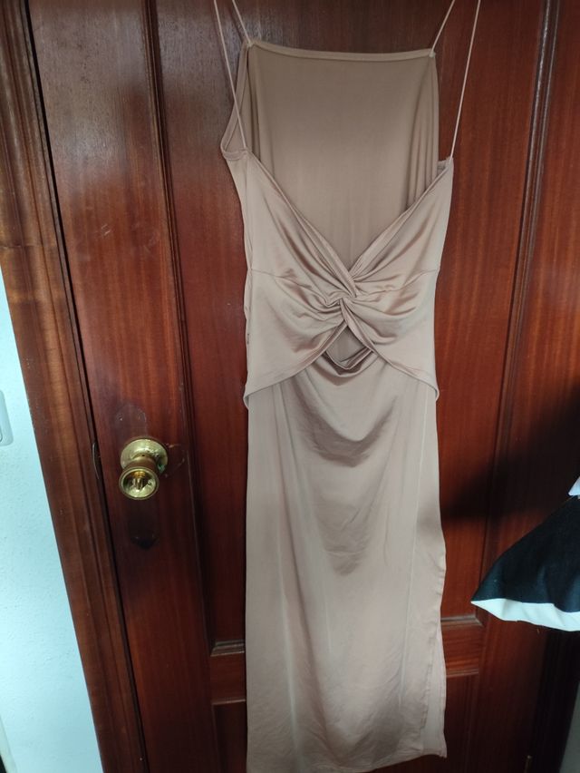 Vestido beige