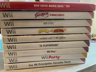 Pack juegos Nintendo wii