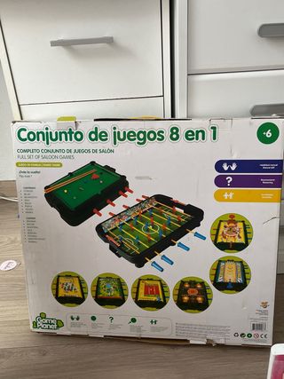 Conjunto de juegos 8 en 1
