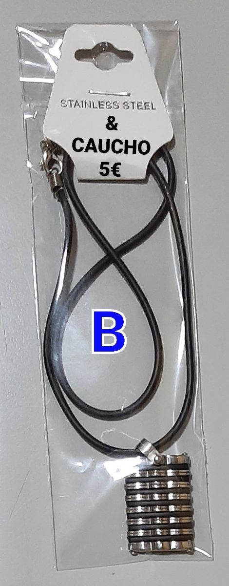 Colgantes Acero 2X7 Euros