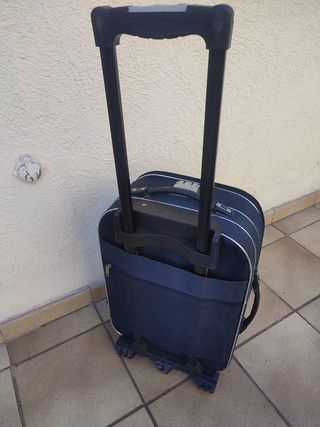 Maleta cabina con dos ruedas