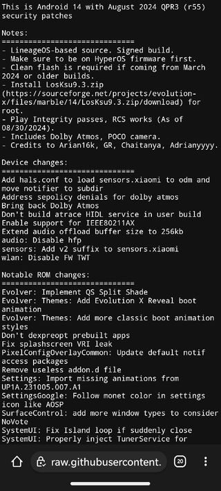 Custom ROMs