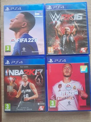 4 Juegos Ps4