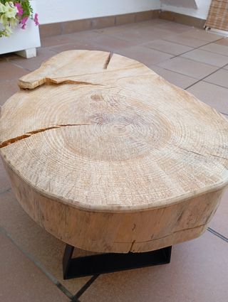 Mesita madera maciza