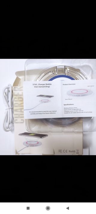 Caricatore wireless per smartphone 5V