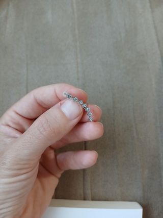 Pendientes en forma de tira brillantes
