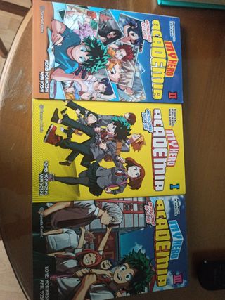 My Hero Academia novelas en castellano