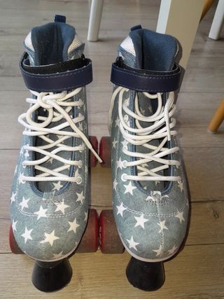 Patines 4 ruedas Vision. Numero 37