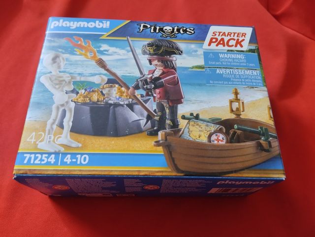 NUEVO PLAYMOBIL PIRATA CON BOTE 