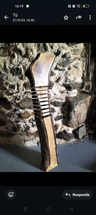 Lampara de diseño artesanal