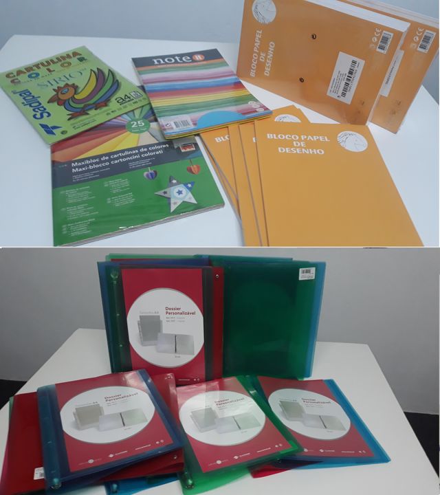 MATERIAL ESCOLAR DIVERSO TODO CONJUNTO (NOVO)